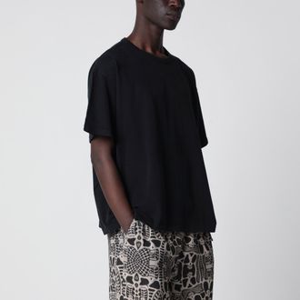 Brain Dead Black oversized cotton T-shirt