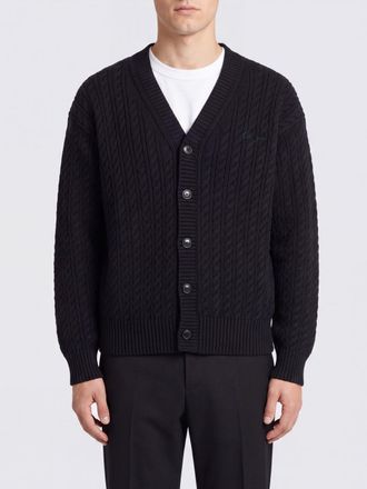 Kenzo Cardigan in misto lana con scollo a V e logo ricamato