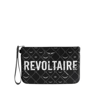 Zadig&Voltaire Clutches, female, Black, Size: ONE SIZE Z Pouch Revoltaire Clutch