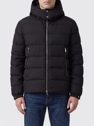 Tatras Quilted Wool and Silk Down Jacket with Padded Hood and Zip Closure