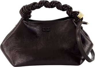Ganni Borsa a mano piccola Bou - - Bags - Donna - Marrone - ONE SIZE
