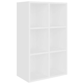 vidaXL Estanter&iacute;a/aparador Madera De Ingenier&iacute;a Blanco 66x30x98 Cm Vidaxl