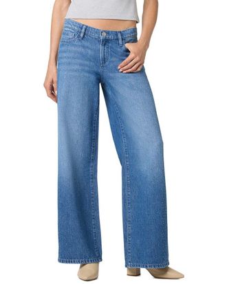 Joe's Joes Jeans Low Rise Wide Leg Crystal Indigo Jean