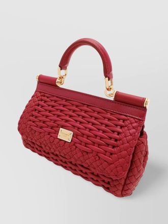 Dolce & Gabbana small sicily leather shoulder bag