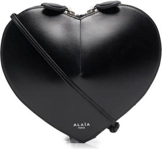Alaia Le Coeur Bag In Lux Calfskin