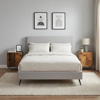 vidaXL Vidaxl Armadio Da Notte 2 Pz Legno Antico 43 X 34,5 X 50 Cm