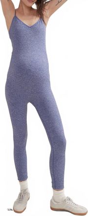 Hatch The Body Rib Unitard In Blue