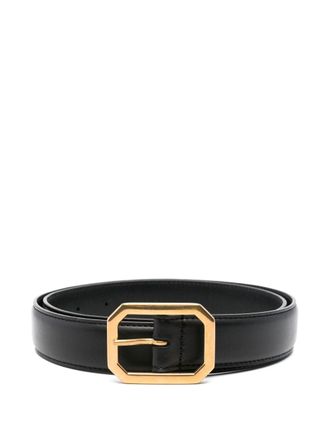 Nili Lotan Anais belt - women - Calf Leather - 75 - Black