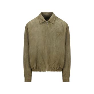 Prada Zip Fastening Lambskin Jacket