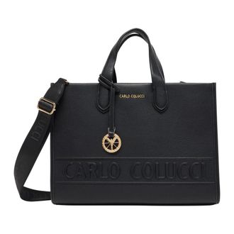 Carlo Colucci Dames, Tassen, Zwart, Maat: ONE Size