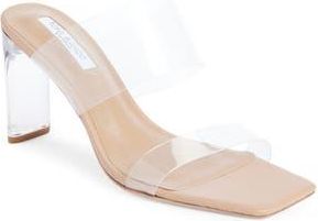 Tony Bianco Chicago Sandal in Clear Vinylite/Skin Nappa at Nordstrom Rack, Size 9