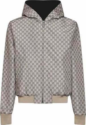 Gucci Reversible Hooded Jacket - Black