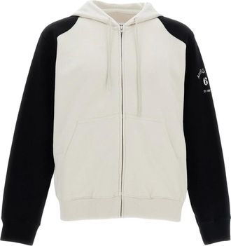Maison Margiela Zip-through Hoodie - Heren - Vesten met rits - Veelkleurig - M - Katoen - Hoodies & sweatvesten