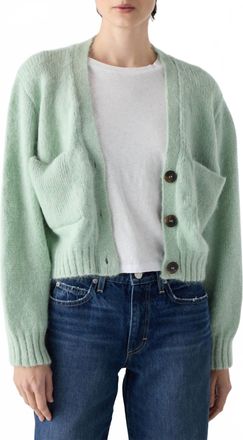 Amo Womens Tara Sweater In Aloe