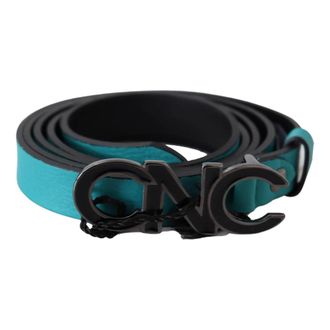 Costume National Fashion Riem - Dames - Riemen - Blauw - ONE Size - Leer - Accessoires