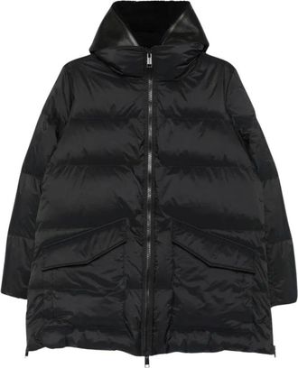 Yves Salomon Chaqueta de plum&oacute;n A-Line - Jackets - Mujer - Negro - S
