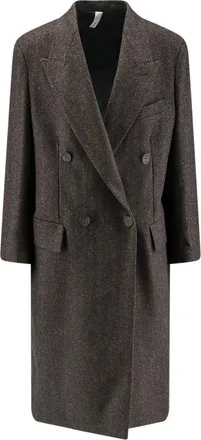 Hev&ograve; Hombre, Abrigos, Marr&oacute;n, Talla: XL