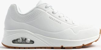 Skechers Womens Skechers 73690/WHT UNO - STAND ON AIR Womens Trainers White - Size: 4.5