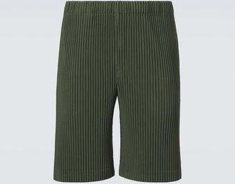 Homme Pliss&eacute; Issey Miyake Homme Pliss&eacute; Issey Miyake Color Pleats 2 Bermuda shorts