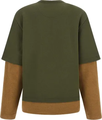 The Attico Sweatshirt - olive green