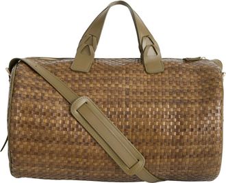 Ibeliv Bolso Shopper de Piel de Vacuno Tejida - Bags - Mujer - Marr&oacute;n - ONE SIZE