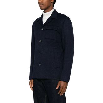 Herno Light Jackets, male, Blue, Size: 6XL Light Jacket