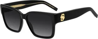 BOSS Black-acetate sunglasses with Double B monogram