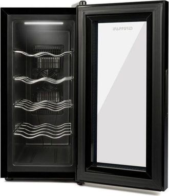 G3Ferrari G3 Ferrari RISERVETTA 10 Cantinetta termoelettrica Libera installazione Nero 10 bottiglia /bottiglie