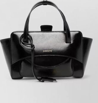 Hidesins calf leather shoulder bag