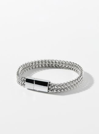 Le 31 Mens Palm-link wide bracelet