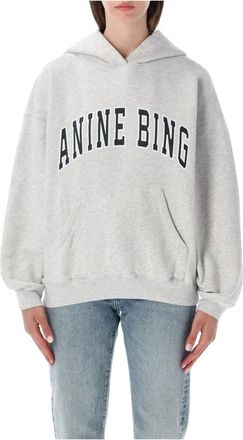Anine Bing Mujer, Sudaderas, Gris, Talla: M