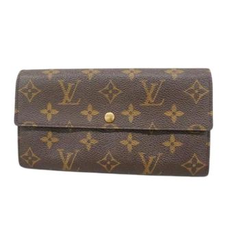 Louis Vuitton Pre-owned Wallets, female, Brown, Size: ONE SIZE Pre-owned Sarah Long Wallet