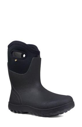 Bogs Neo Classic Mid Waterproof Rain Boot in Black at Nordstrom Rack, Size 10