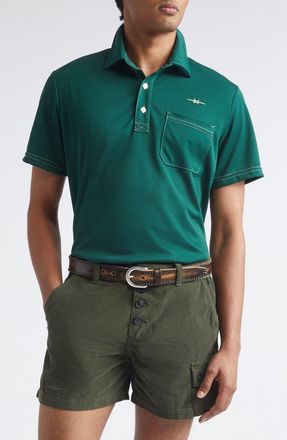Phipps Coachs Polo in Field Green at Nordstrom, Size X-Large