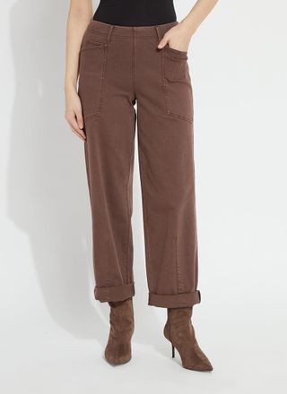 Lyss&eacute; Penelope Curved Cuffed Denim (27 Inseam (cuffed) | 31 Inseam (uncuffed))