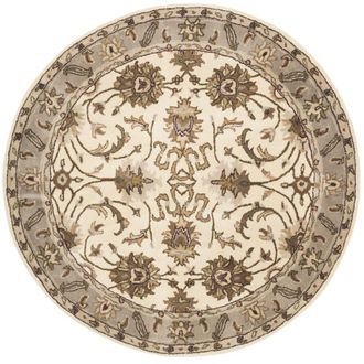 Safavieh Alfombra lana bianco 152 x 152 cm
