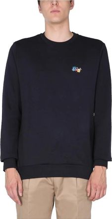 Paul Smith Sweatshirt - Heren - Sweatshirts - Blauw - S - Hoodies & sweatvesten