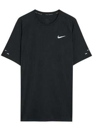 Nike Stride Dri-fit Adv Running T-shirt - Black - Xxl