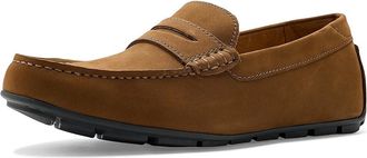 Florsheim Motor Smooth Moc Toe Penny Driver Mens Shoes Sand : 10.5 W (3E), Leather