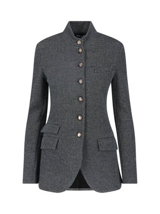 Giorgio Armani Green New Normal Virgin Wool Jacket