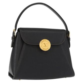 Valentino Pre-owned Handbag - Dames - Pre-owned - Zwart - Maat: ONE Size Leer
