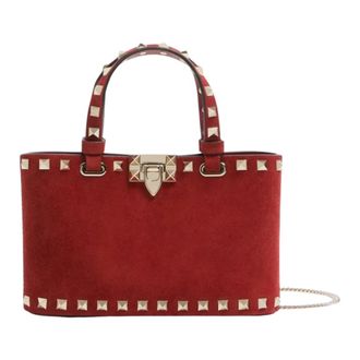 Valentino Garavani Dames, Tassen, Rood, Maat: ONE Size Su&egrave;de