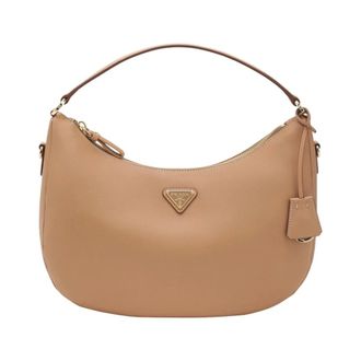 Prada Borsa a spalla - female - Prada - Shoulder Bags - Beige - ONE SIZE - Bags
