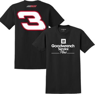 Nascar Mens Richard Childress Racing Team Collection Black Dale Earnhardt Goodwrench Service Plus Sponsor Lifestyle T-Shirt at Nordstrom, Size Medium