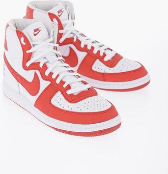 Nike COMME DES GARCONS HOMME PLUS Two-Tone Leather TERMINATOR Hig size 38,5