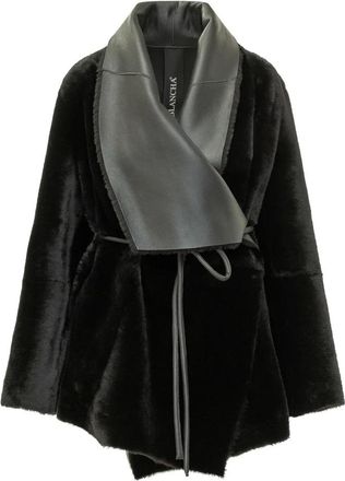 BLANCHA Straight Merino Jkt - Dames - Jassen - Zwart - S - Jassen