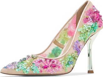 Blue by Betsey Johnson Netta Womens Shoes Nude : 8.5 M, Synthetic