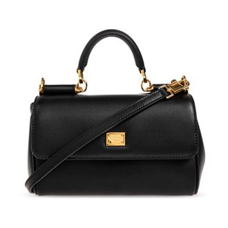Dolce & Gabbana My Sicily Handtas - Dames - Handtassen - Zwart - ONE Size - Katoen - Tassen
