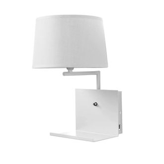 Oresteluchetta Aplique de metal blanco con carga para smartphone cm. L22xp24xh34