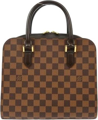 Louis Vuitton Pre-owned Handbags, female, Brown, Size: ONE SIZE Pre-owned Triana bag